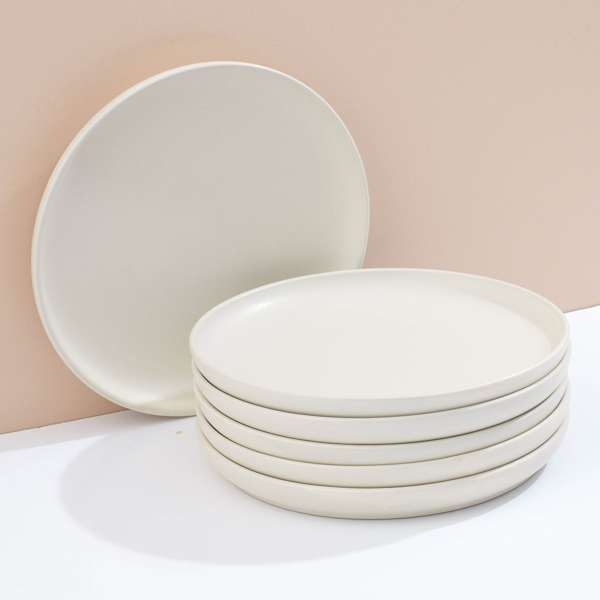 Mesa 6-Piece Stoneware Salad Plates Set