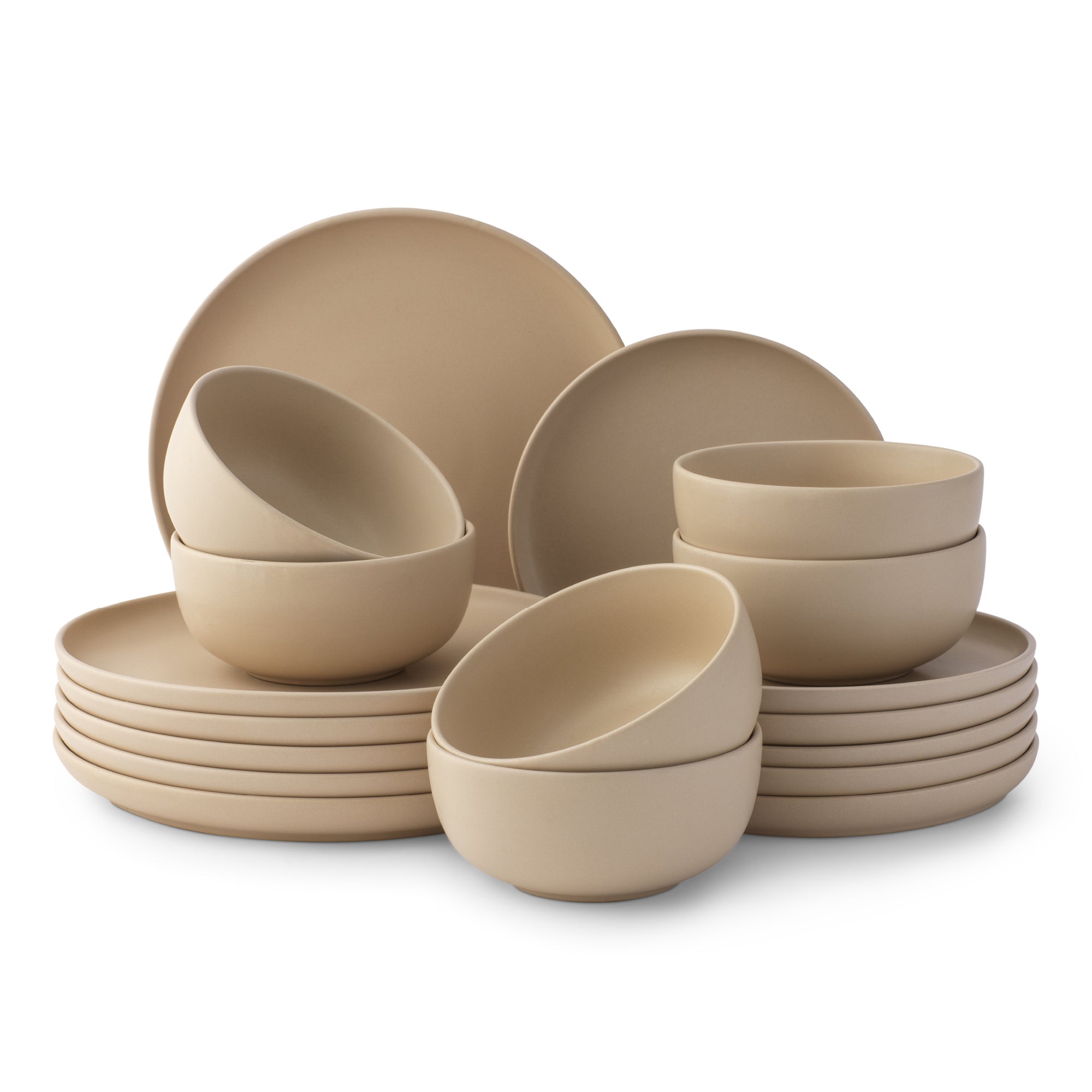 Mesa 18-Piece Stoneware Dinnerware Set