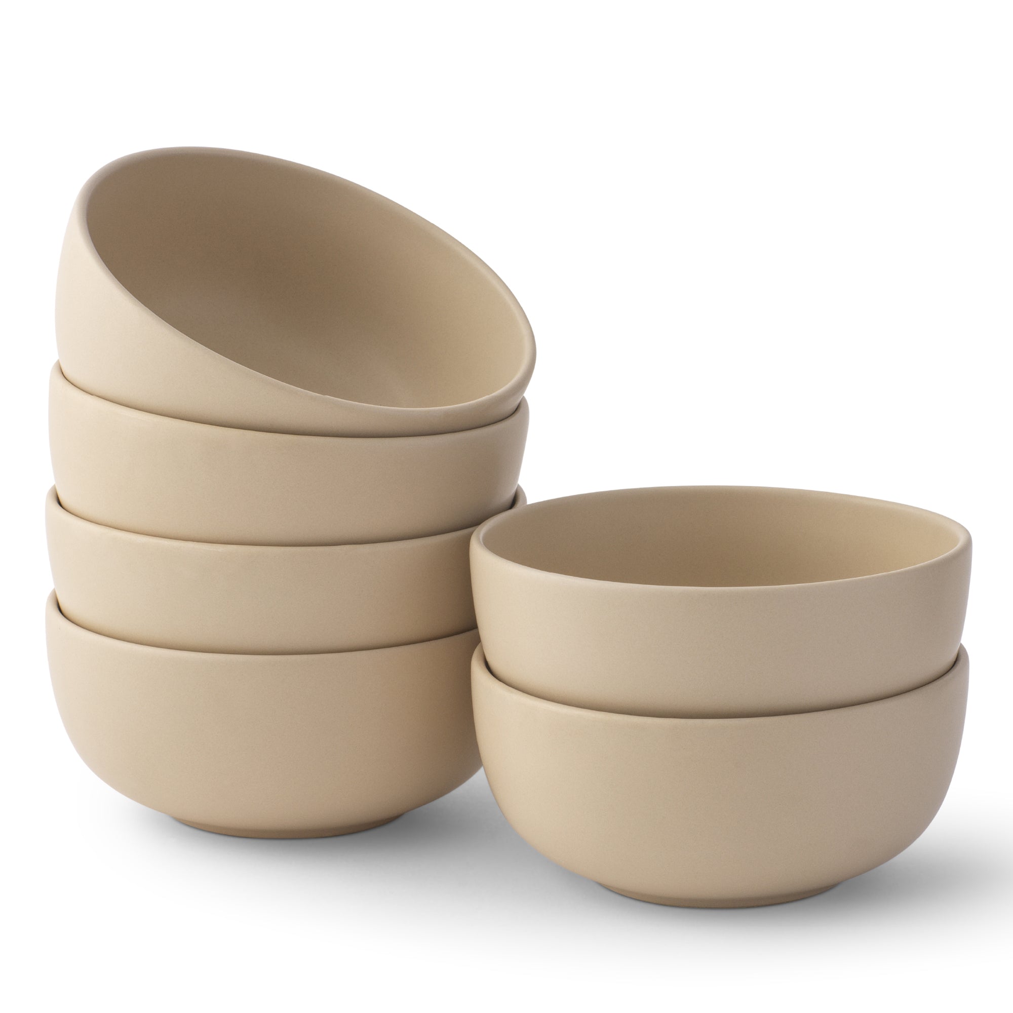 Mesa 6-Piece Stoneware Soup Bowls Set