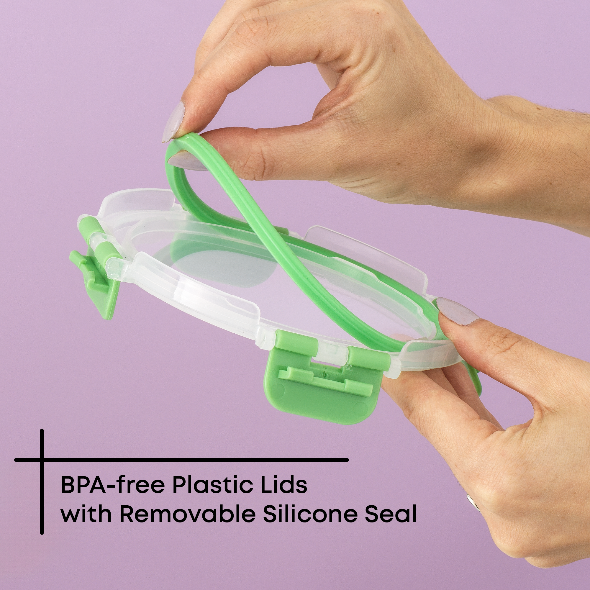 JoyFul 12 Glass Storage Containers with Leakproof Lids Set