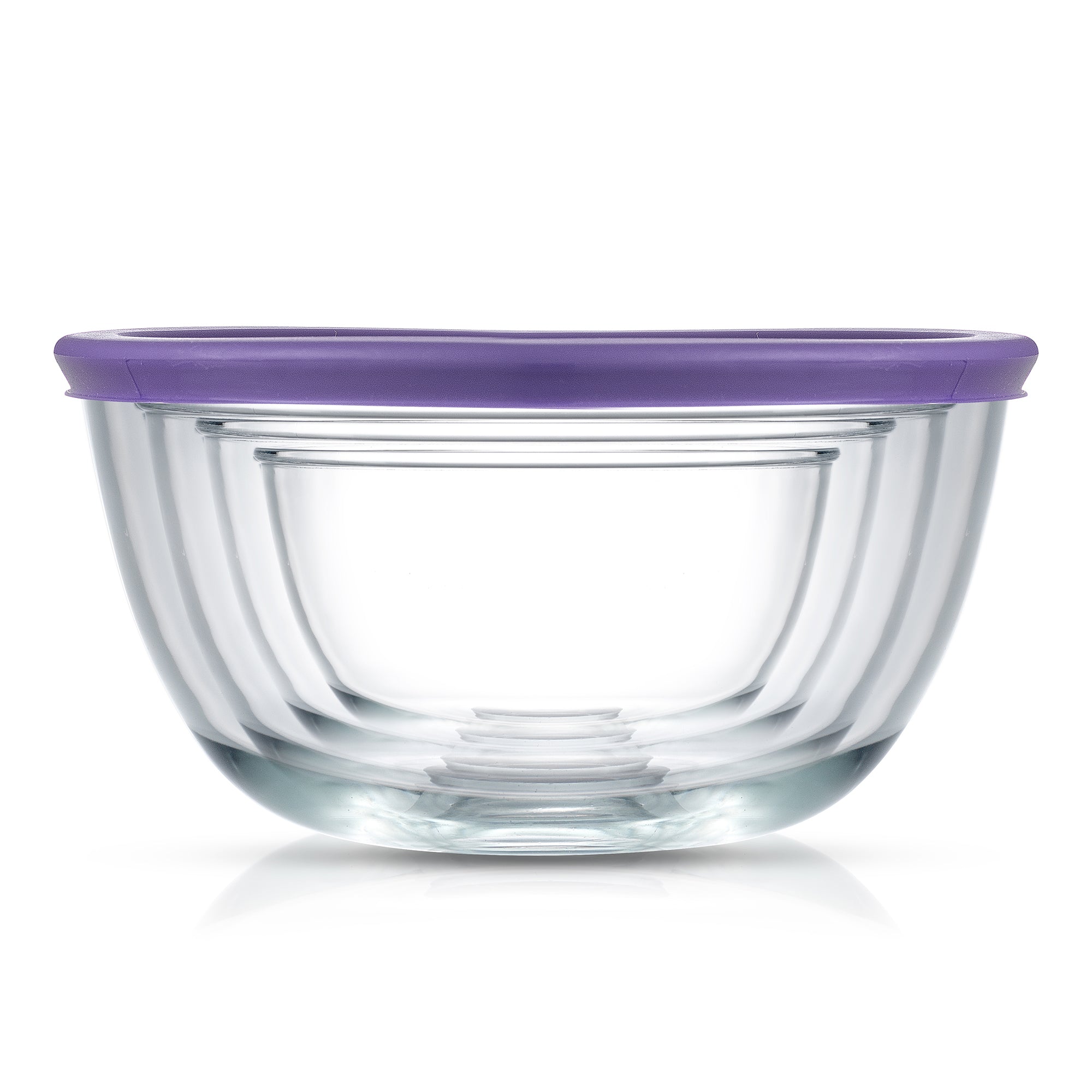 JoyFul Large Glass Mixing Bowls with Lids