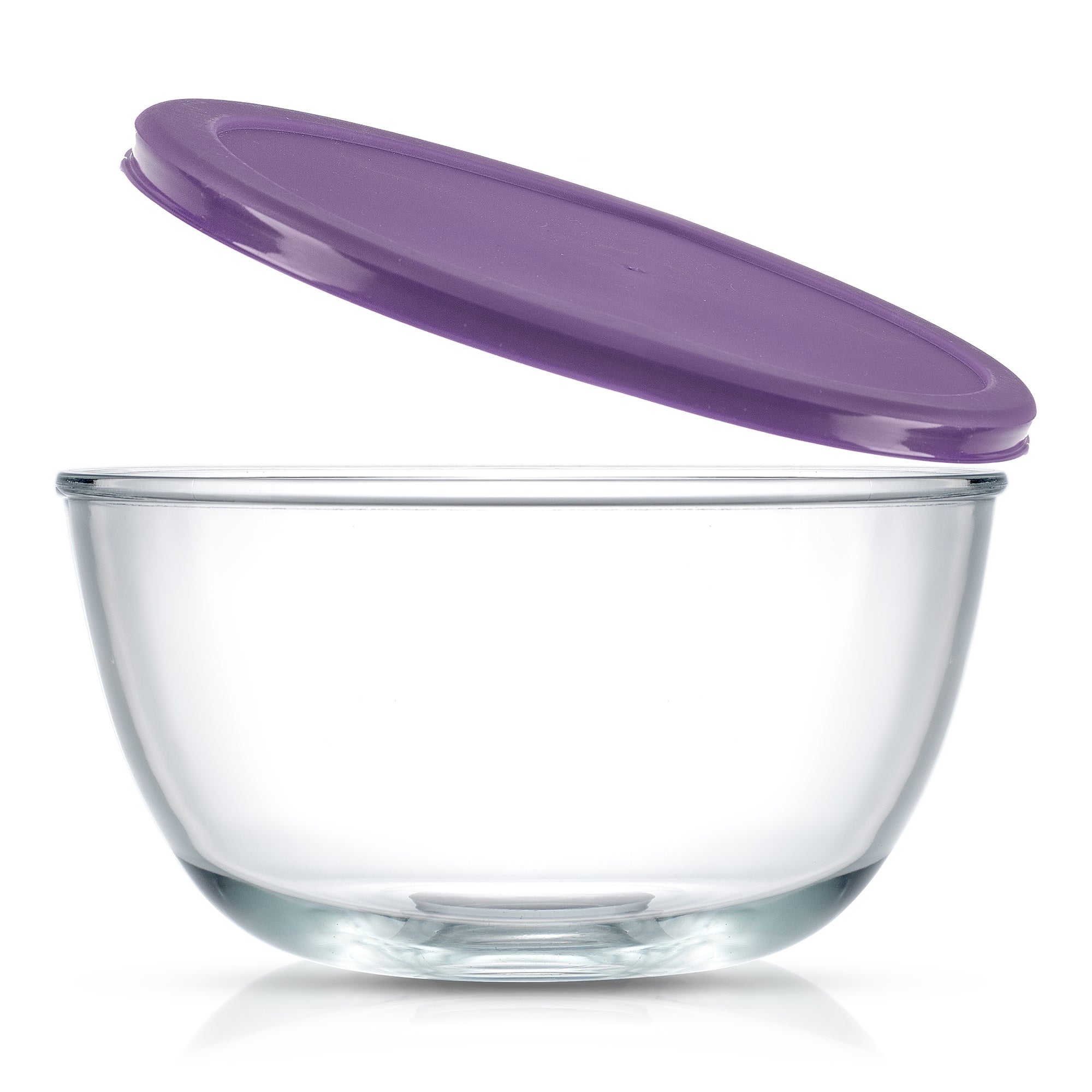 JoyFul Large Glass Mixing Bowls with Lids