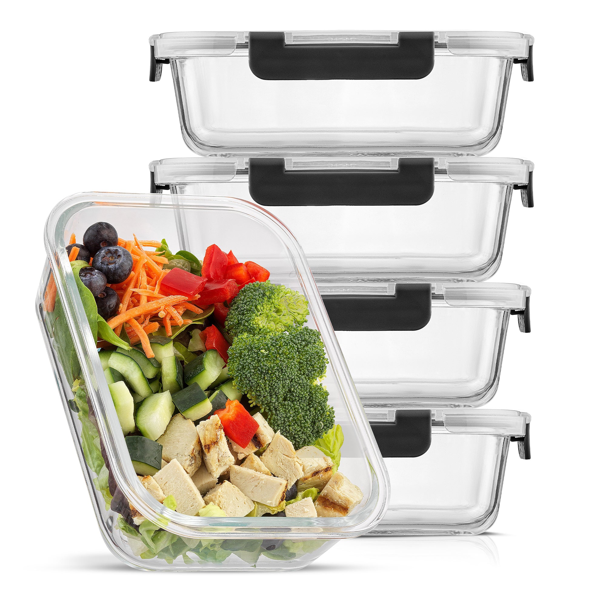 JoyJolt Meal Prep Food Storage Containers Set