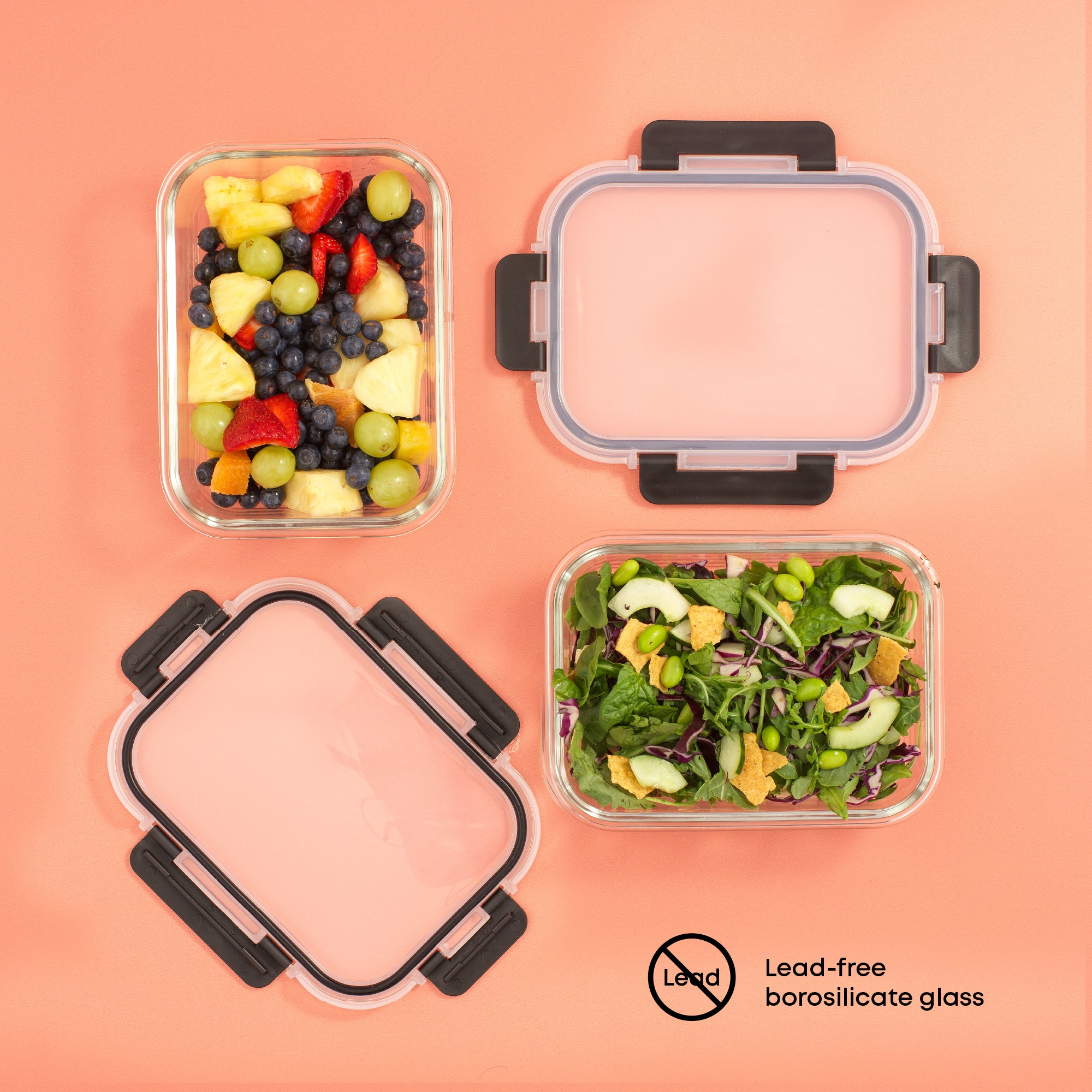 JoyJolt Meal Prep Food Storage Containers Set