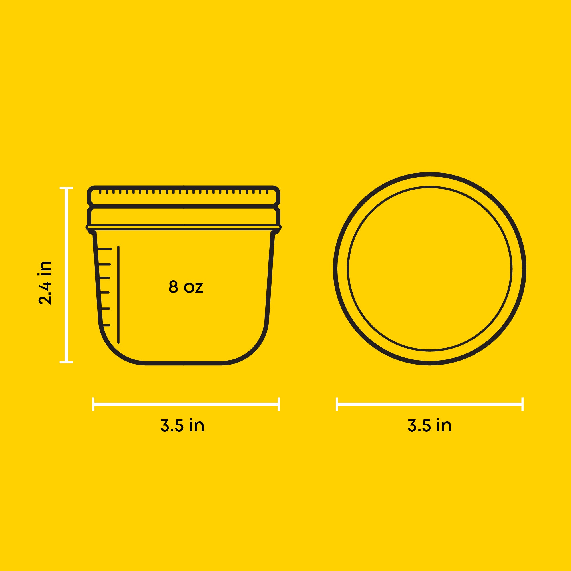 JoyJolt Mason Jars with Airtight Lids, Labels and Measures