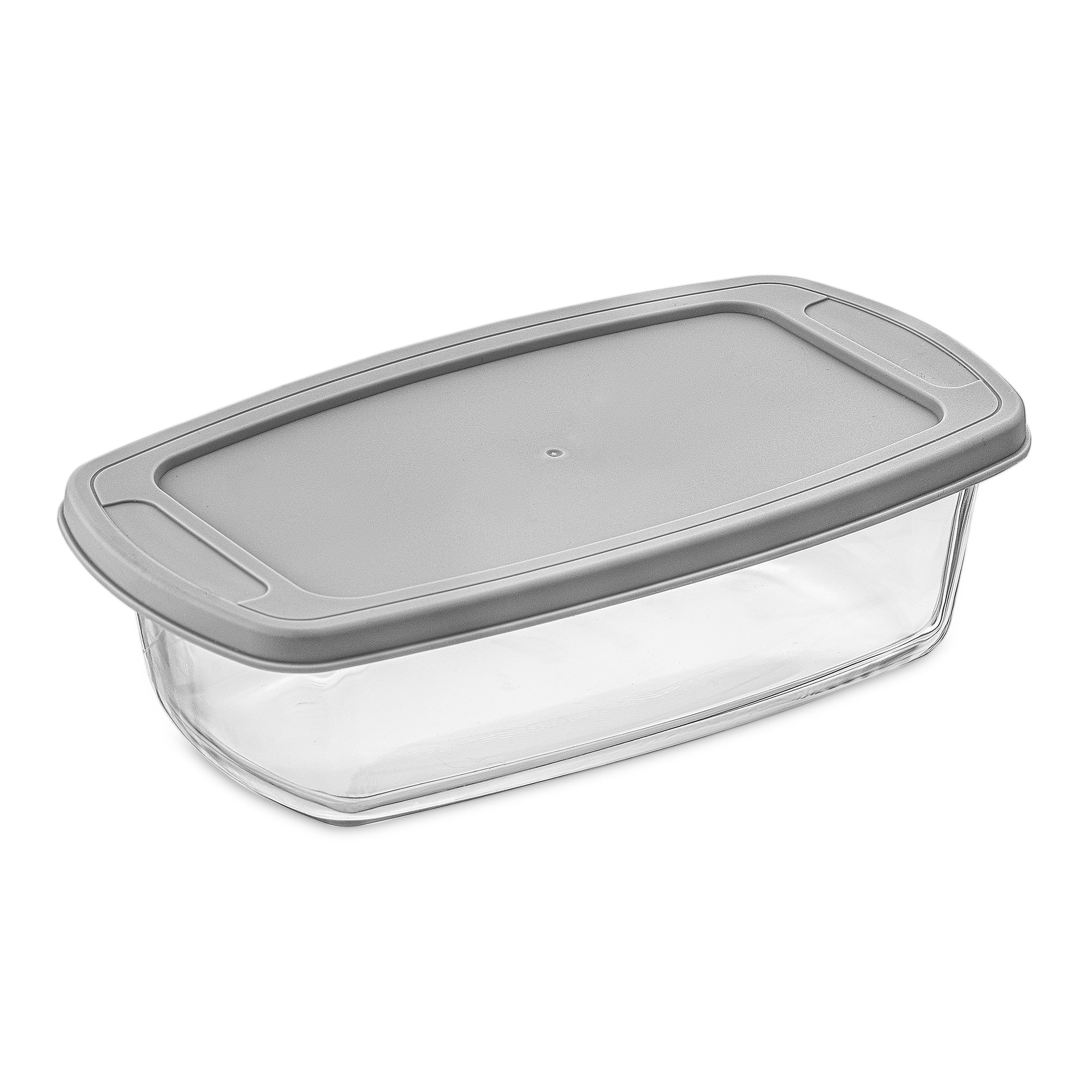 JoyJolt Glass Loaf Pans with Lids Set