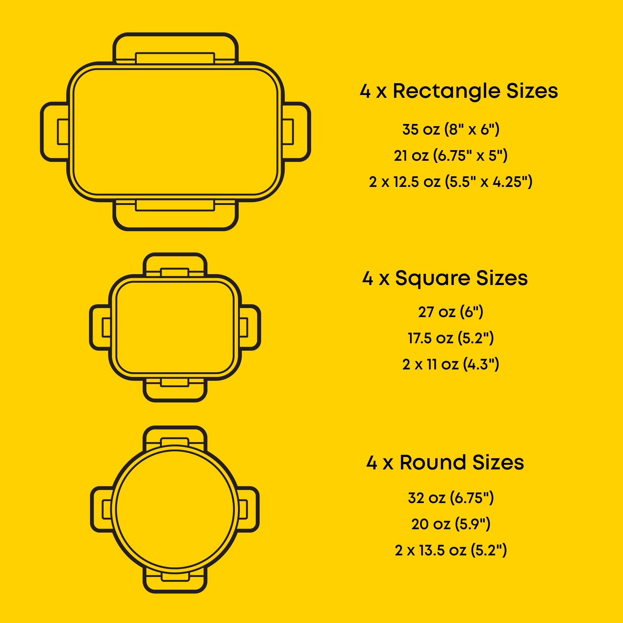 JoyJolt 12 Fluted Glass Containers & Leakproof Lids