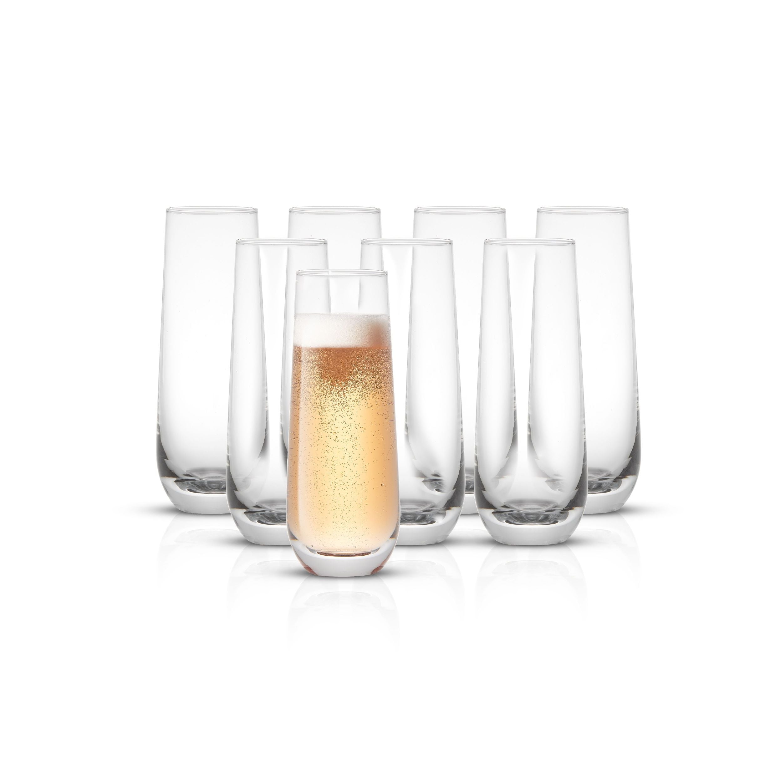 Milo Champagne Glasses Set of 8