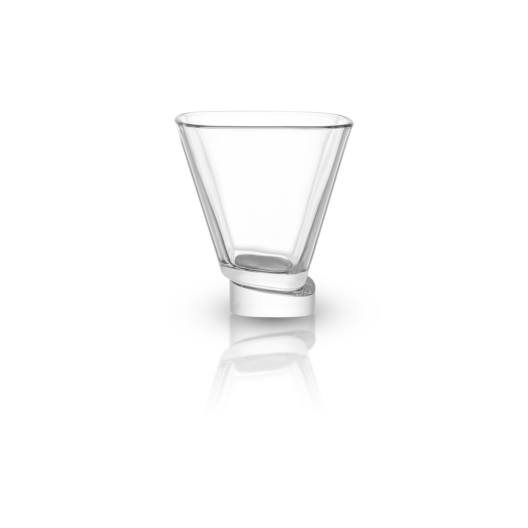 Aqua Vitae Lead Free Crystal Square Off Base Glasses