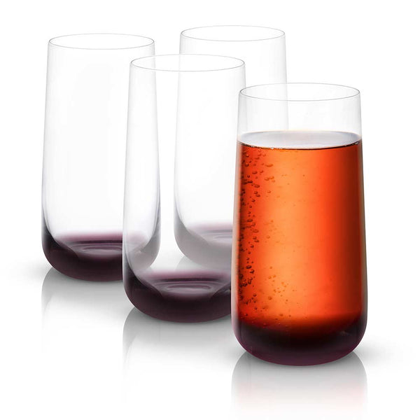 JB Whiskey Glass  Set of 2 Hand-blown Double Wall Glasses with