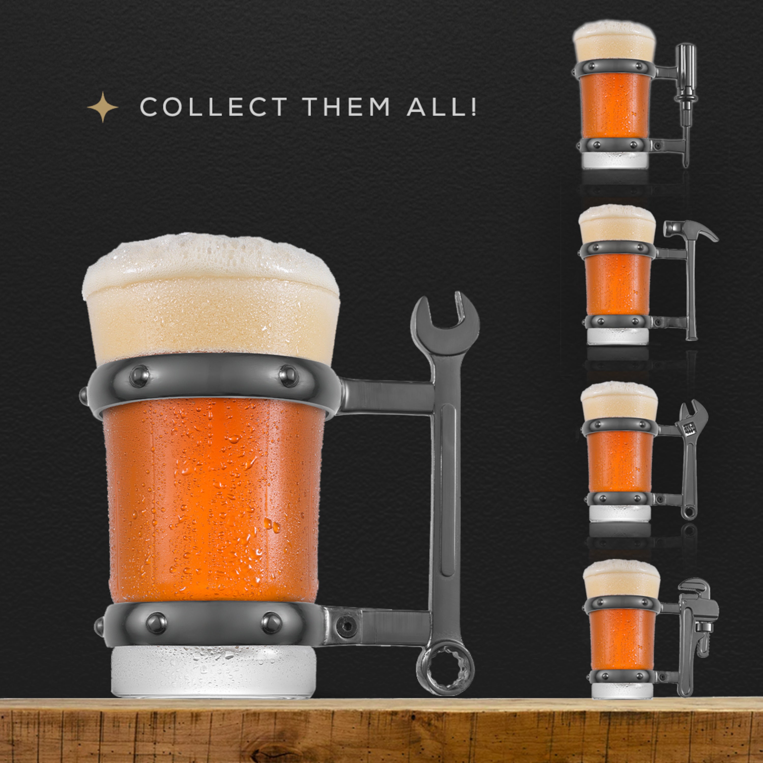 Tools Collection Single Beer Mug 17 oz