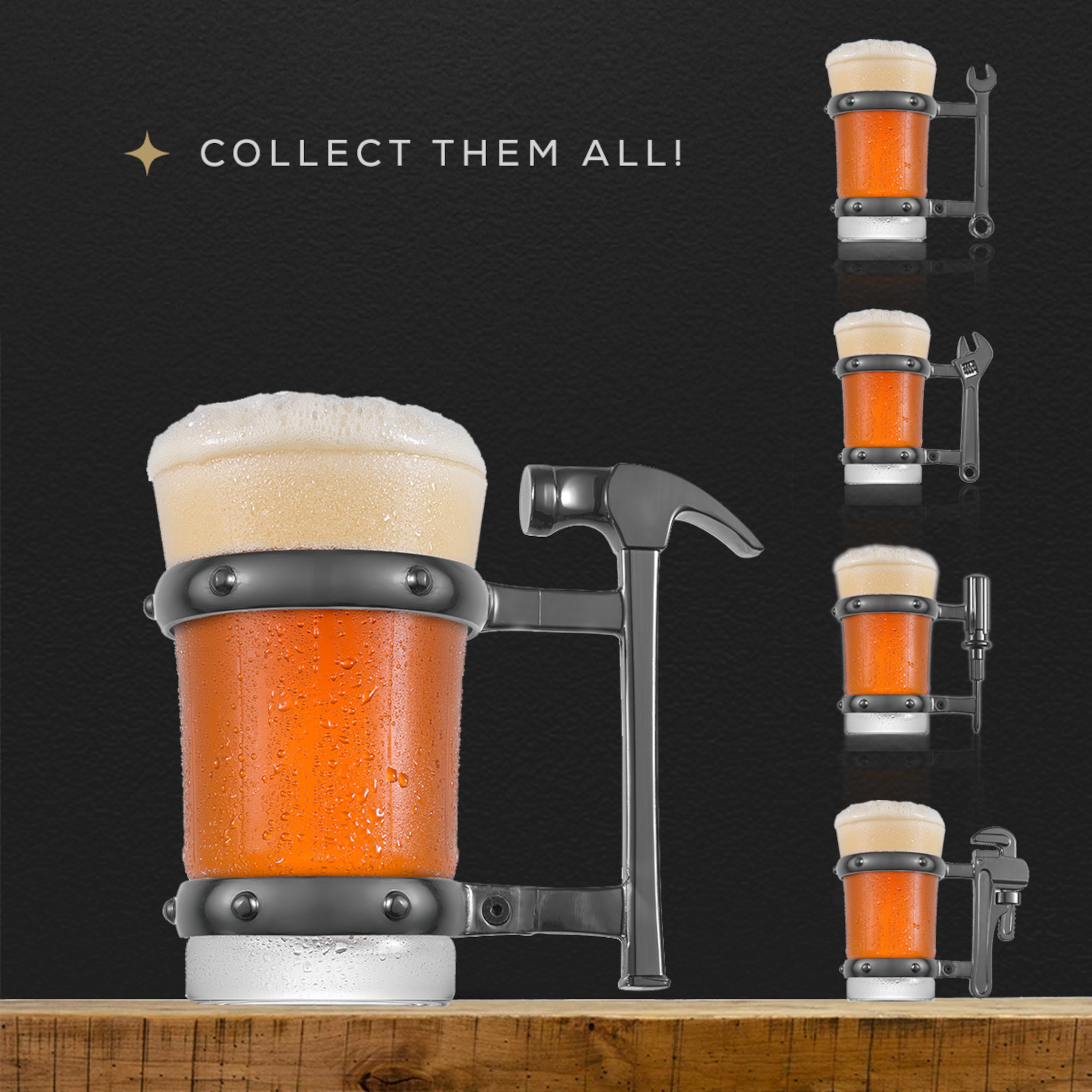 Tools Collection Single Beer Mug 17 oz