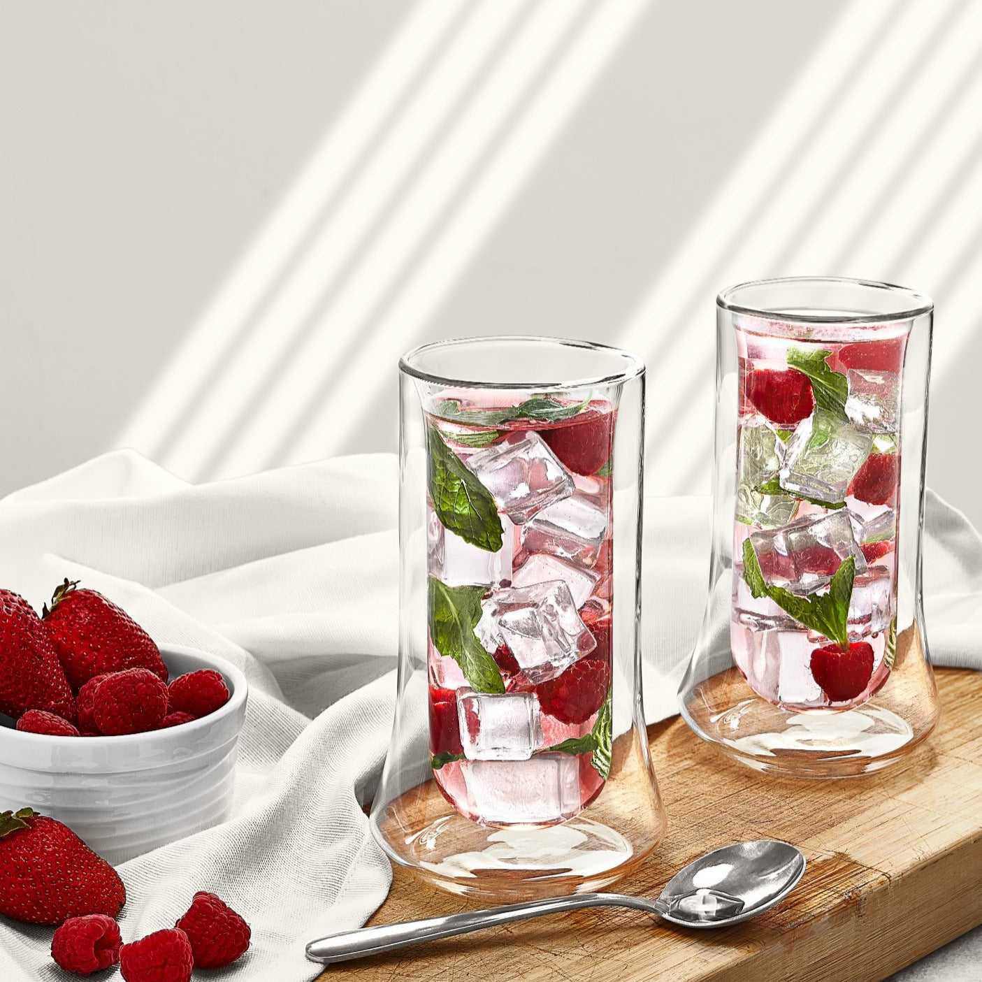 Cosmos Double Walled Highball Glasses