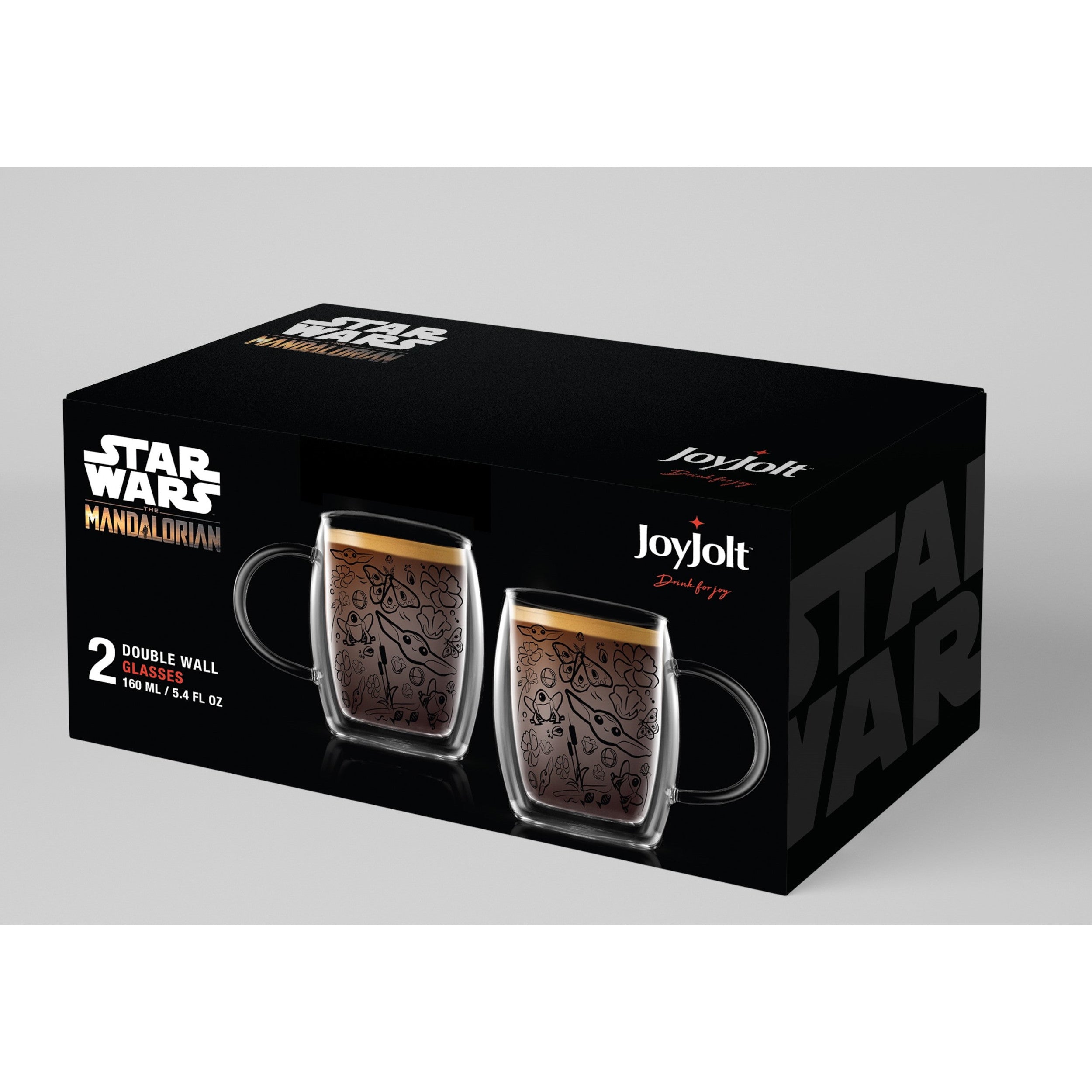 Star Wars™ The Mandalorian™ Nature Friends Double Wall Espresso Cups – 5.4 oz