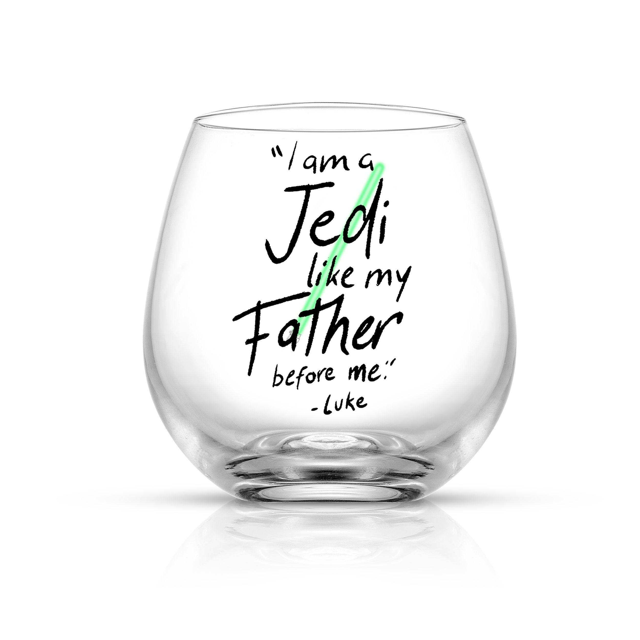 Star Wars™ Luke Skywalker™ Lightsaber Stemless Drinking Glass - 15 oz