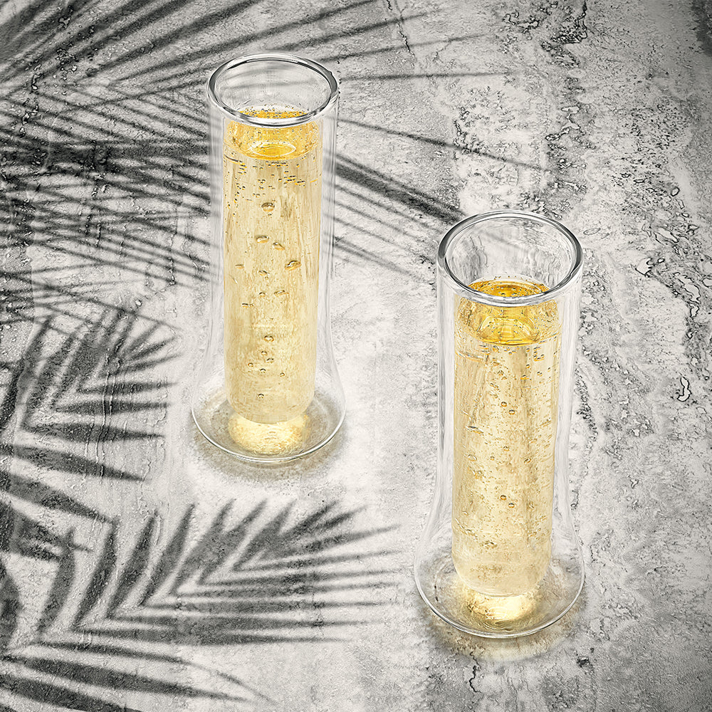 Cosmo Double Walled Champagne Glasses