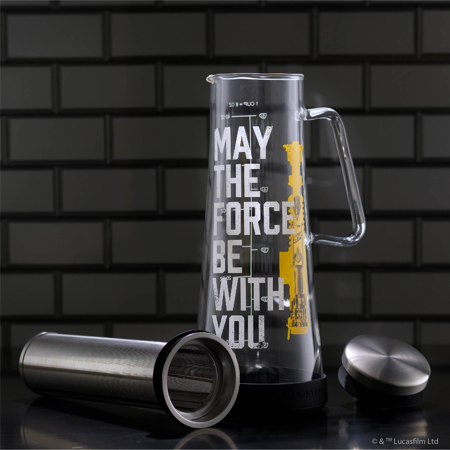 Star Wars™ Force Cold Brew Glass Pitcher - 1 L (32 oz)