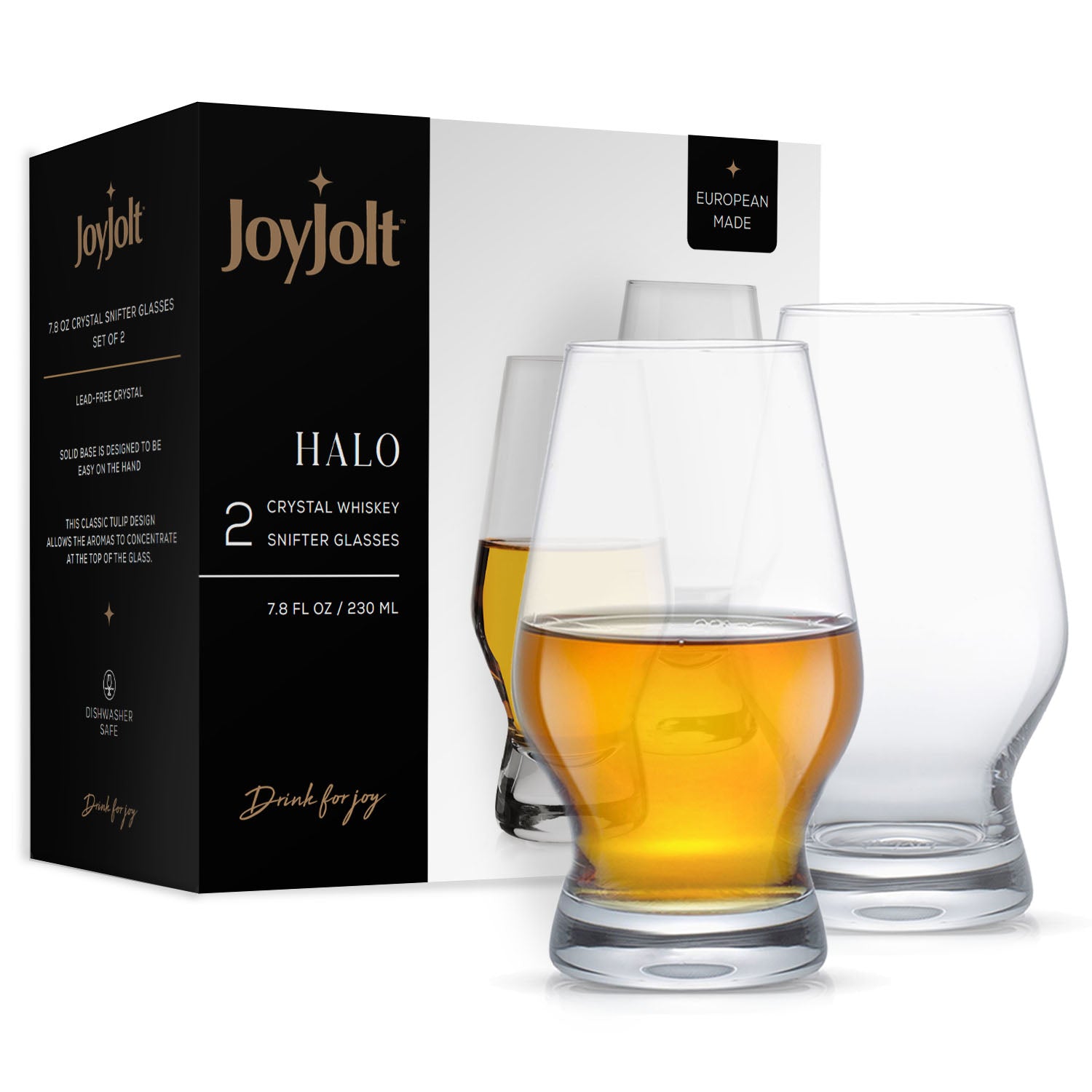 Halo Snifter Whiskey Glasses